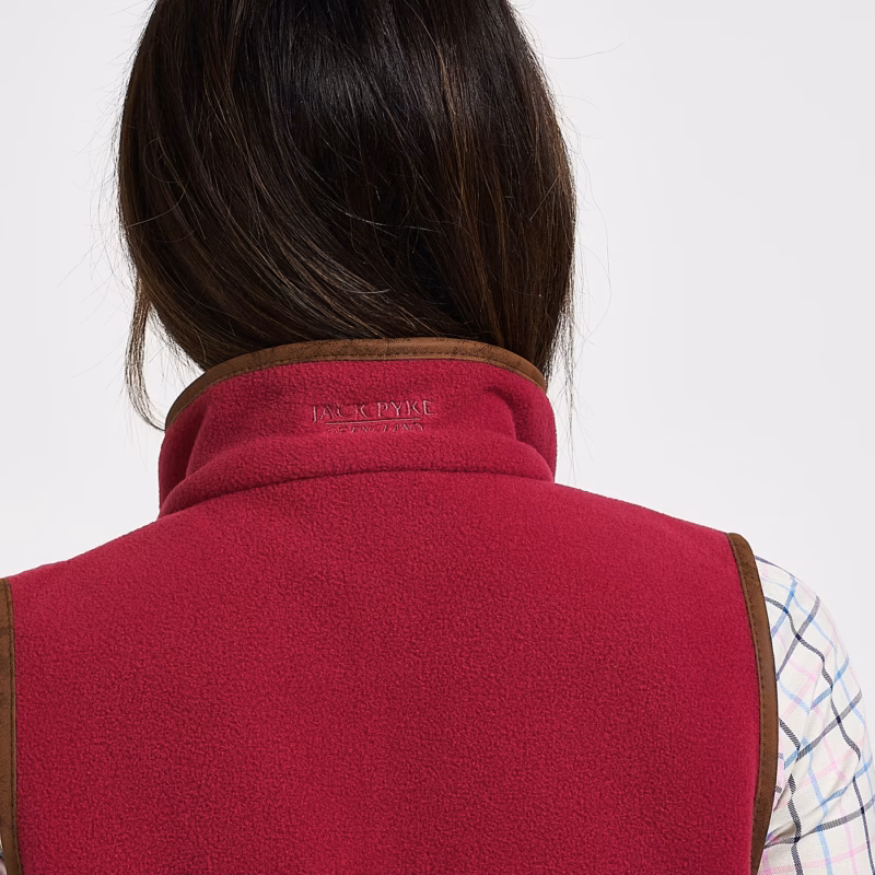 Jack Pyke Ladies Countryman Fleece Gilet Roselle Jack Pyke Ladies Countryman Fleece Gilet Roselle