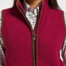 Jack Pyke Ladies Countryman Fleece Gilet Roselle