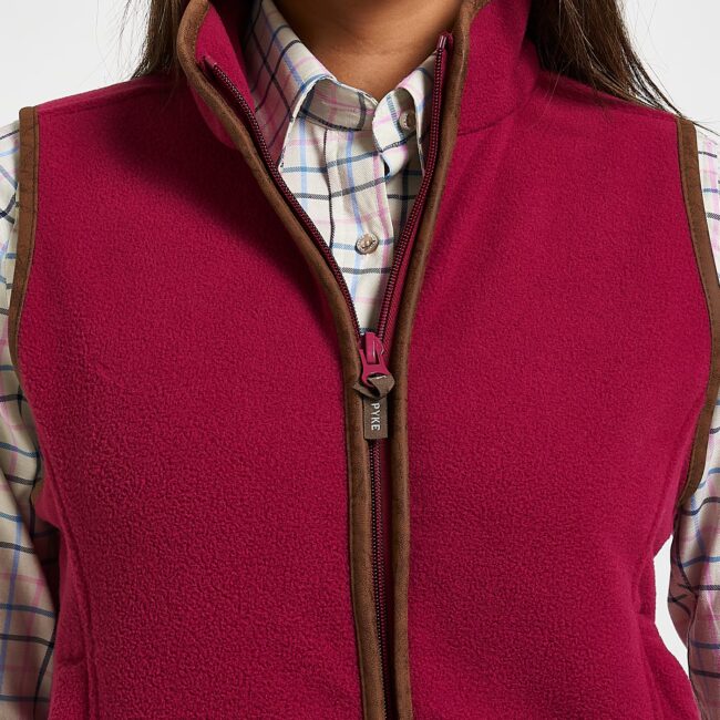 Jack Pyke Ladies Countryman Fleece Gilet Roselle Jack Pyke Ladies Countryman Fleece Gilet Roselle