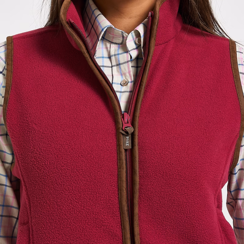 Jack Pyke Ladies Countryman Fleece Gilet Roselle Jack Pyke Ladies Countryman Fleece Gilet Roselle