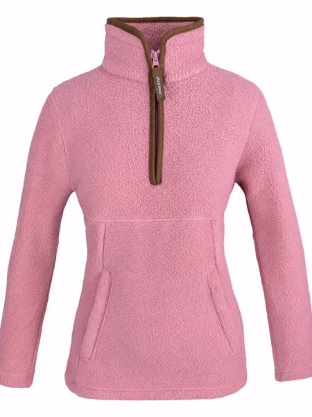 Jack Pyke Ladies Half Zip Sherpa Fleece Pullover