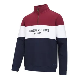 Hoggs Dumfries 1888 Gents 1/4 Zip Sweatshirt