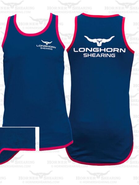 Longhorn Shearing Long Tail Singlet
