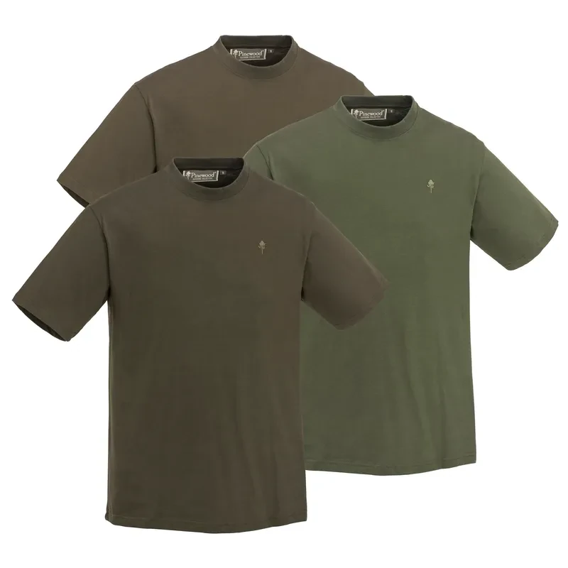 Pinewood 3-Pack T-shirts Men's Pinewood 3-Pack T-shirts Men's