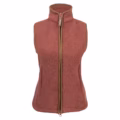 Jack Pyke Ladies Sherpa Fleece Gilet in Burnt Copper