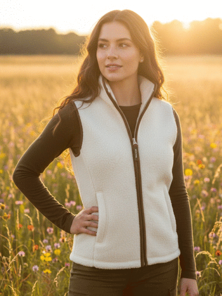 Jack Pyke Ladies Sherpa Fleece Gilet