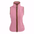 Jack Pyke Ladies Sherpa Fleece Gilet in Dusty Pink - front