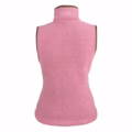 Jack Pyke Ladies Sherpa Fleece Gilet in Dusty Pink - rear