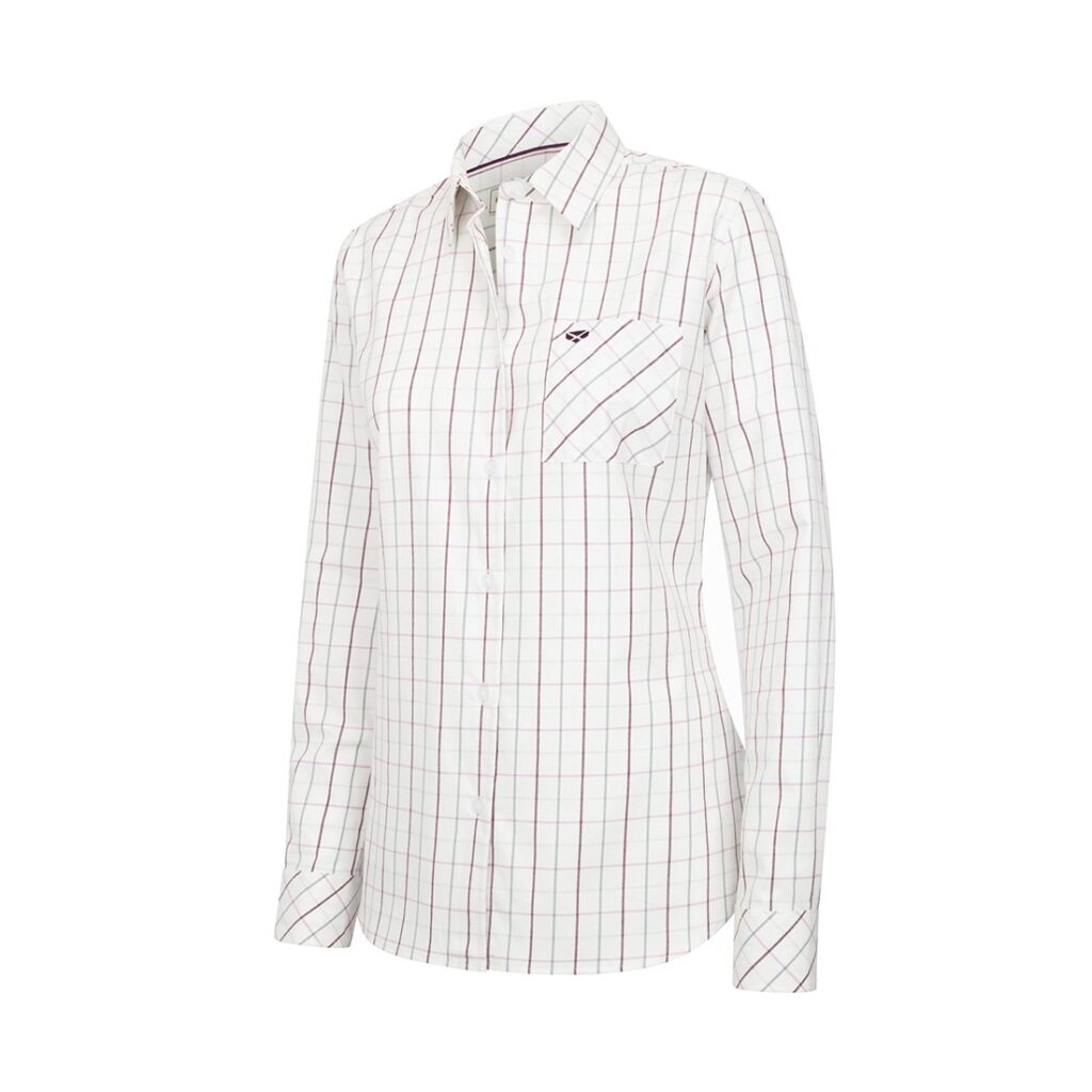 Hoggs of Fife Aberlady Ladies Cotton Tattersall Shirt