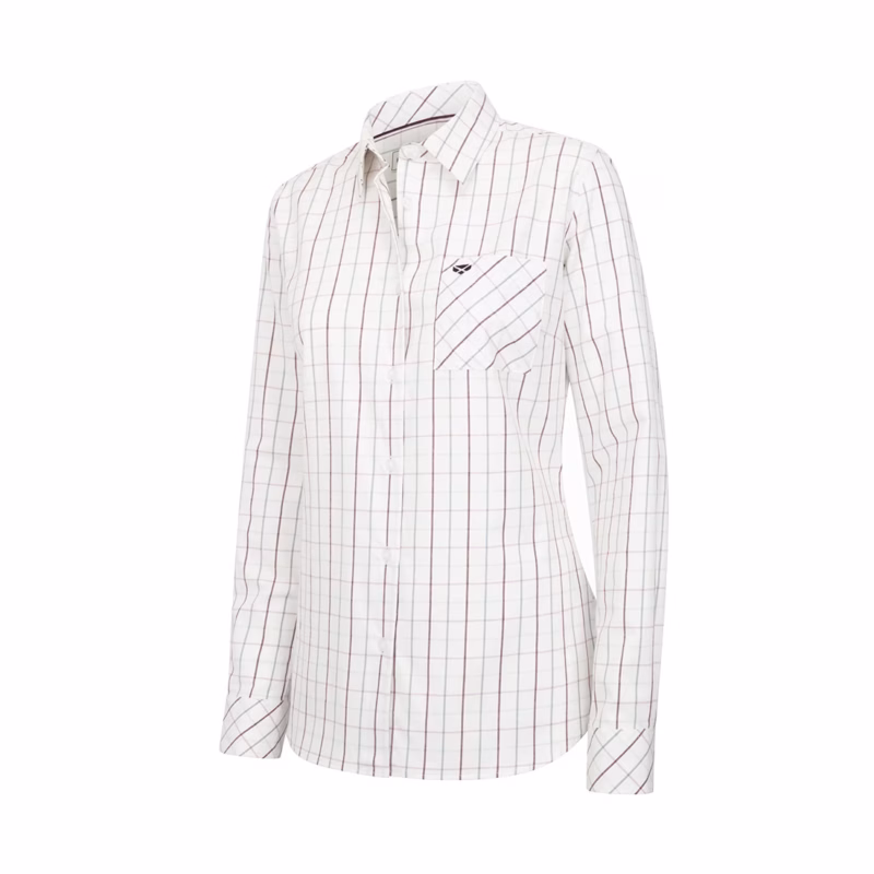 Hoggs of Fife Aberlady Ladies Cotton Tattersall Shirt Hoggs of Fife Aberlady Ladies Cotton Tattersall Shirt