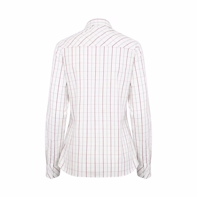 Hoggs of Fife Aberlady Ladies Cotton Tattersall Shirt Hoggs of Fife Aberlady Ladies Cotton Tattersall Shirt