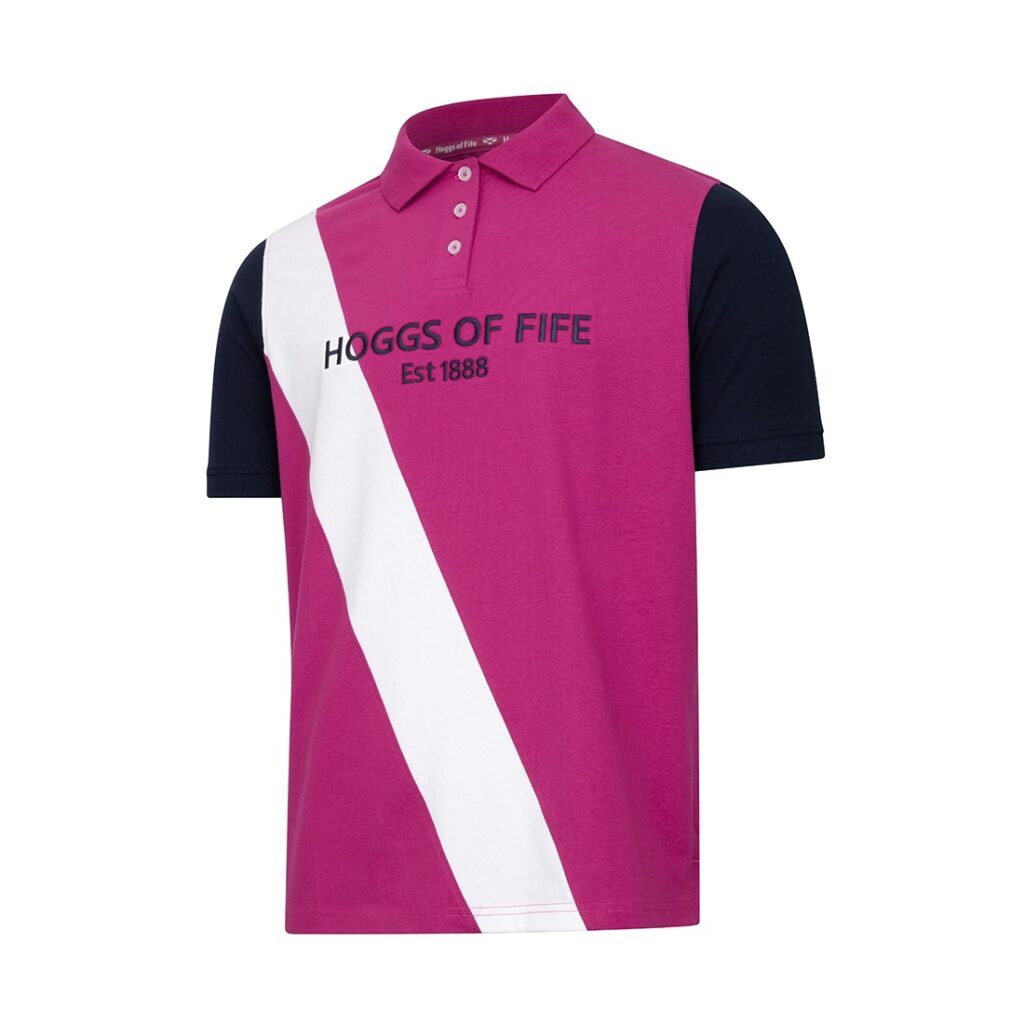 Hoggs of Fife Abbey Ladies Sash Jersey Polo Shirt