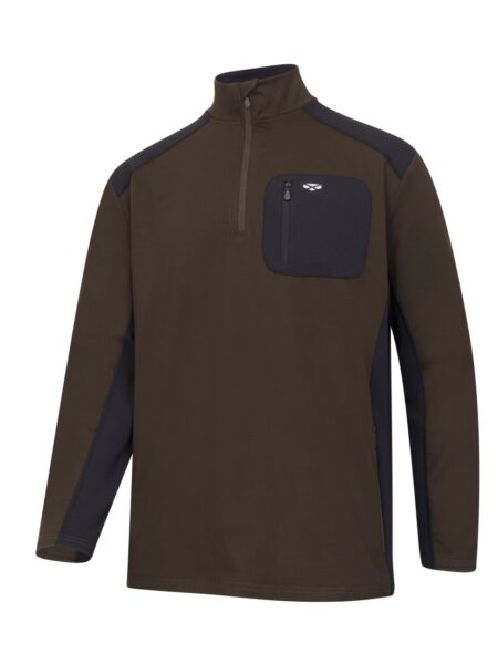 Hoggs of Fife Barra Active Stretch Quarter Zip Top
