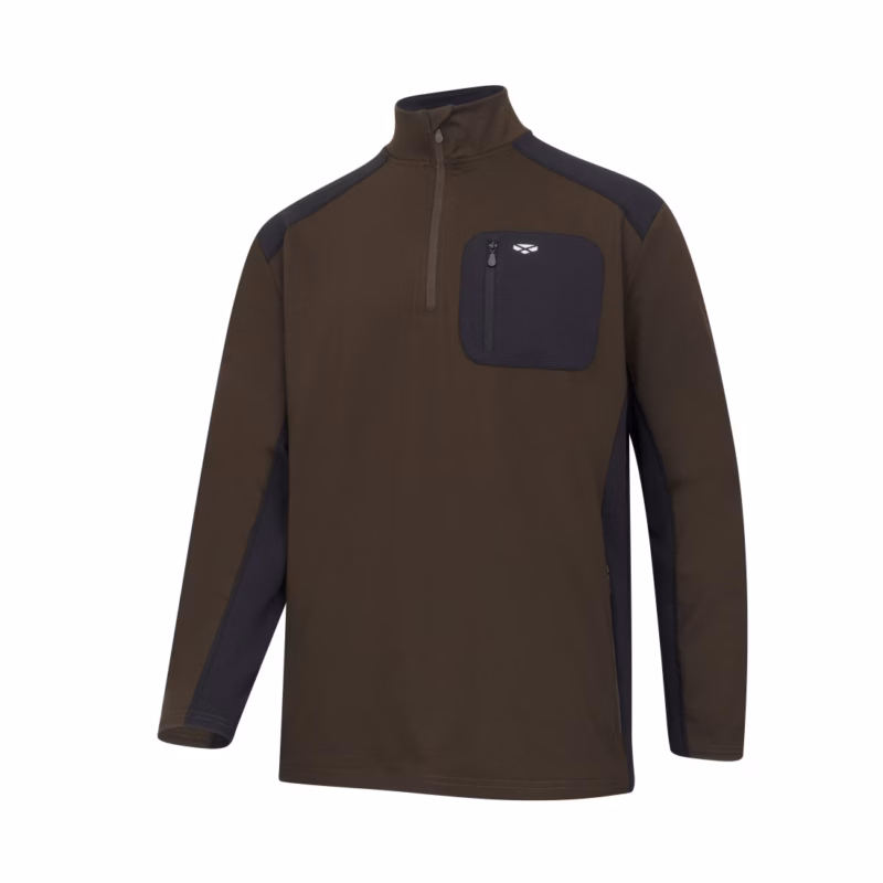 Hoggs of Fife Barra Active Stretch Quarter Zip Top Hoggs of Fife Barra Active Stretch Quarter Zip Top