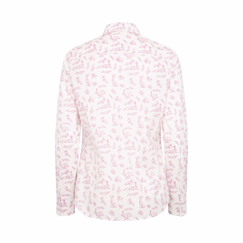 Hoggs of Fife Hare Ladies Cotton Twill Print Shirt Hoggs of Fife Hare Ladies Cotton Twill Print Shirt