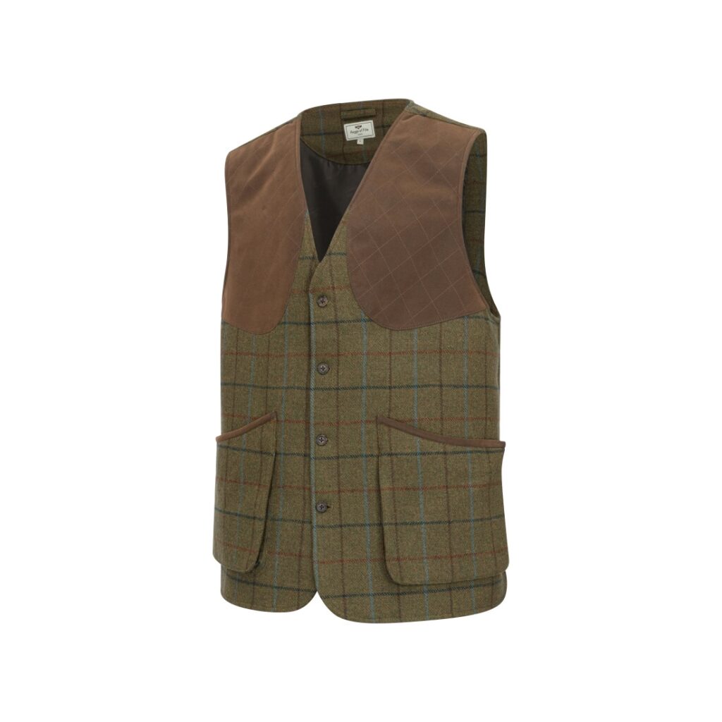 Hoggs of Fife Kingussie Wool Tweed Shooting Waistcoat