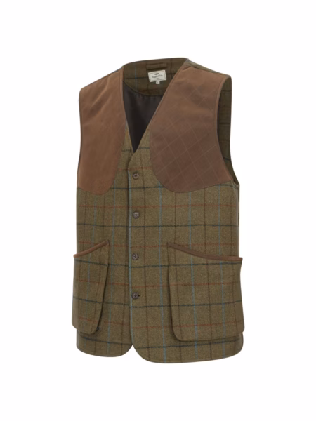 Hoggs of Fife Kingussie Wool Tweed Shooting Waistcoat