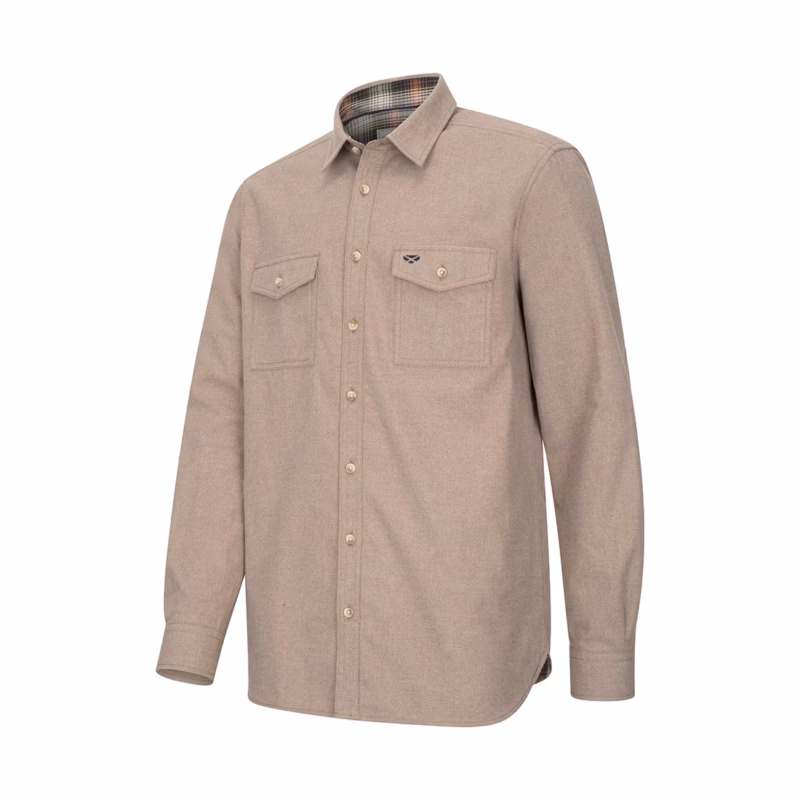 Hoggs of Fife Moy Brushed Cotton Moleskin Shirt