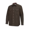 Hoggs of Fife Moy Brushed Cotton Moleskin Shirt