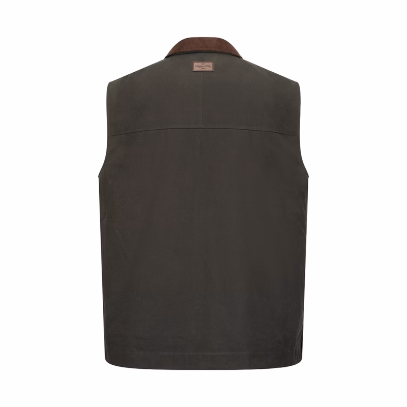 Hoggs of Fife Maxton Padded Waxed Cotton Gilet Hoggs of Fife Maxton Padded Waxed Cotton Gilet