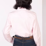 Rydale Ladies Oxford Cotton Ruffled Shirt - Ivy
