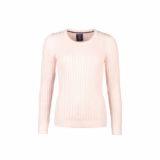 Rydale Ladies V Neck Cable Knit Jumper - Emma