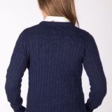 Rydale Ladies Crew Neck Cable Knit Jumper - Emma