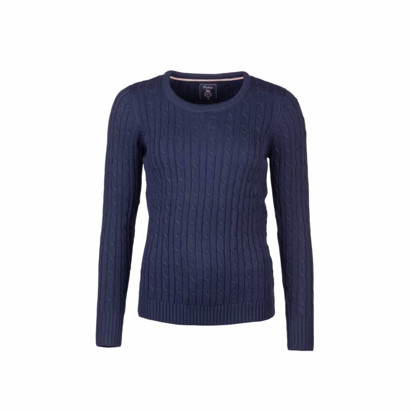 Rydale Ladies Crew Neck Cable Knit Jumper - Emma Rydale Ladies Crew Neck Cable Knit Jumper - Emma