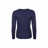 Rydale Ladies Crew Neck Cable Knit Jumper - Emma