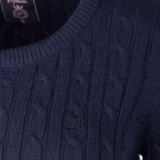 Rydale Ladies Crew Neck Cable Knit Jumper - Emma