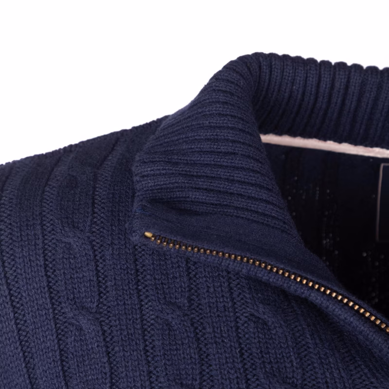 Rydale Ladies Striped Quarter Zip Jumper - Bramham Rydale Ladies Striped Quarter Zip Jumper - Bramham