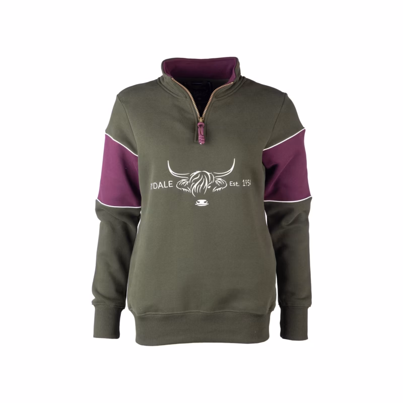 Rydale Ladies Highland Cow Sweatshirt - Byland Rydale Ladies Highland Cow Sweatshirt - Byland