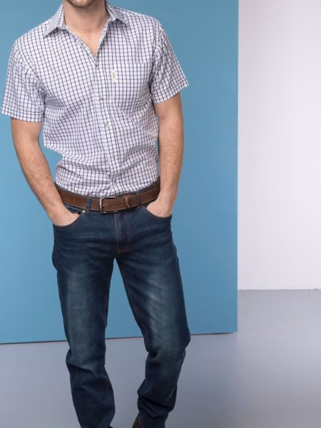 Rydale Men's Short Sleeved Check Shirts - Richmond