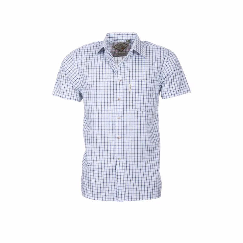 Rydale Men's Short Sleeved Check Shirts - Richmond Rydale Men's Short Sleeved Check Shirts - Richmond
