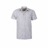 Rydale Men's Short Sleeved Check Shirts - Harvest Light Check