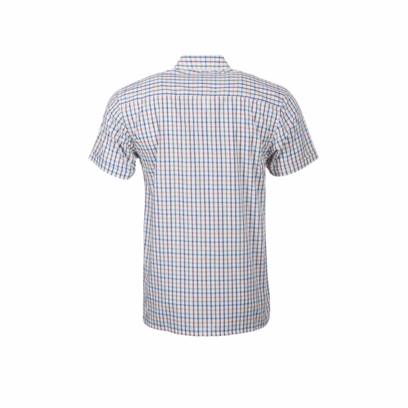 Rydale Men's Short Sleeved Check Shirts - Harvest Light Check Rydale Men's Short Sleeved Check Shirts - Harvest Light Check