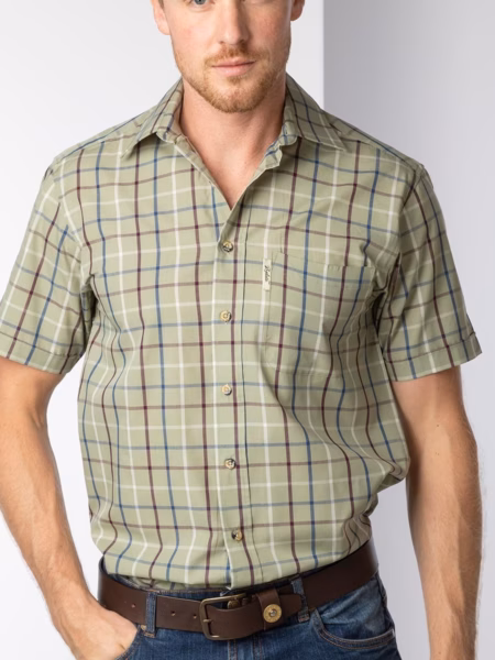 Rydale Men's Short Sleeved Check Shirt - Ebberston