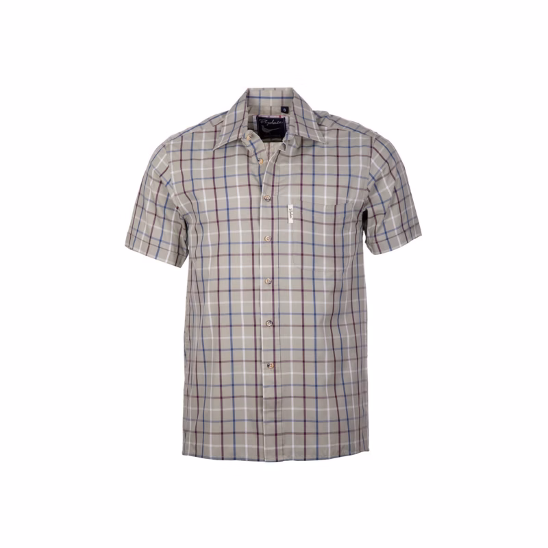 Rydale Men's Short Sleeved Check Shirt - Ebberston Rydale Men's Short Sleeved Check Shirt - Ebberston