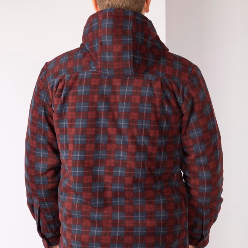 Rydale Men's Hooded Fleece Overshirt - Ulrome Rydale Men's Hooded Fleece Overshirt - Ulrome