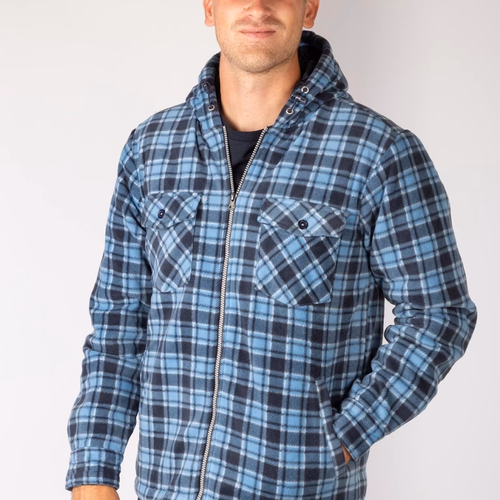 Rydale Men's Hooded Fleece Overshirt - Ulrome