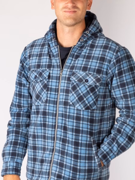 Rydale Men's Hooded Fleece Overshirt - Ulrome