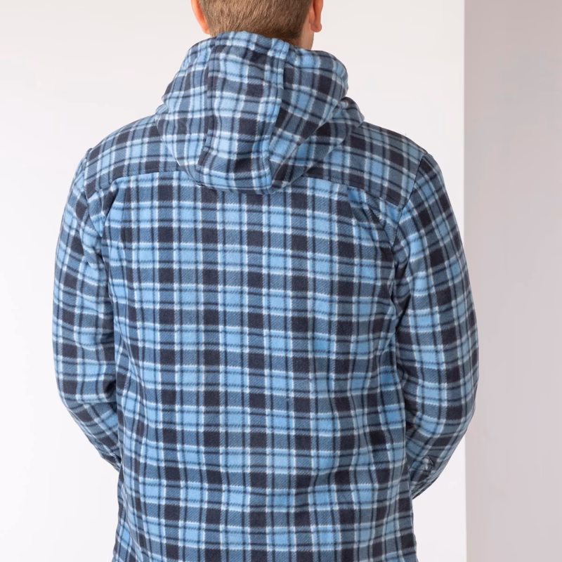 Rydale Men's Hooded Fleece Overshirt - Ulrome Rydale Men's Hooded Fleece Overshirt - Ulrome