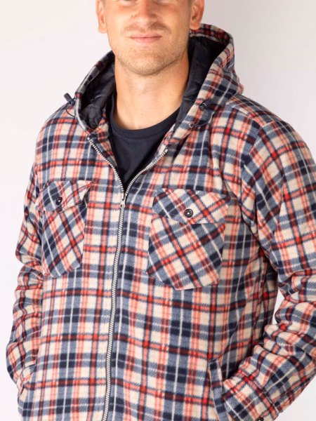 Rydale Men's Hooded Fleece Overshirt - Ulrome