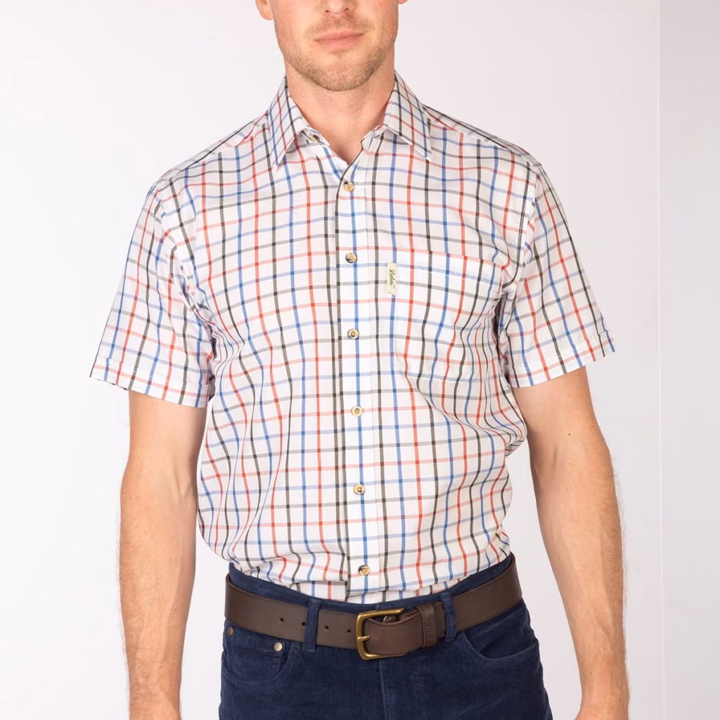 Rydale Men's Short Sleeved Check Shirt - Stamford