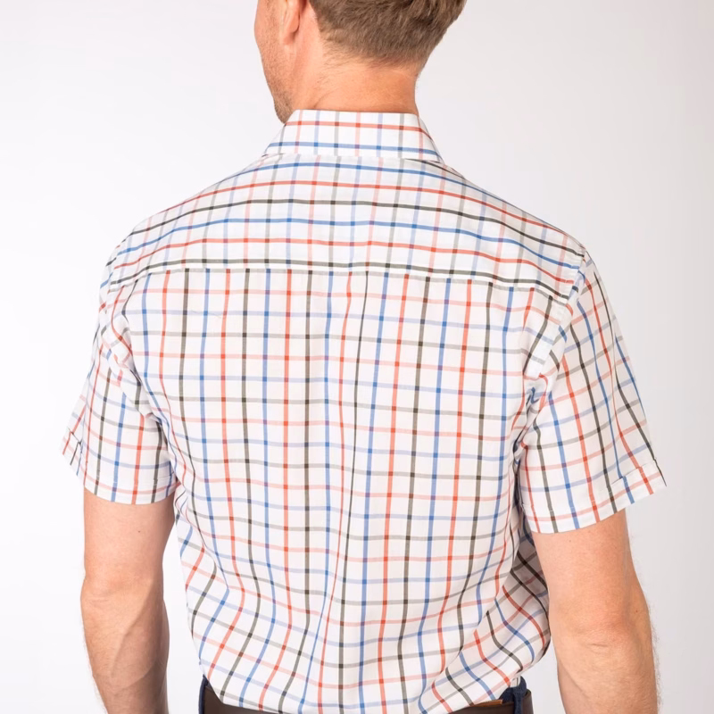 Rydale Men's Short Sleeved Check Shirt - Stamford Rydale Men's Short Sleeved Check Shirt - Stamford