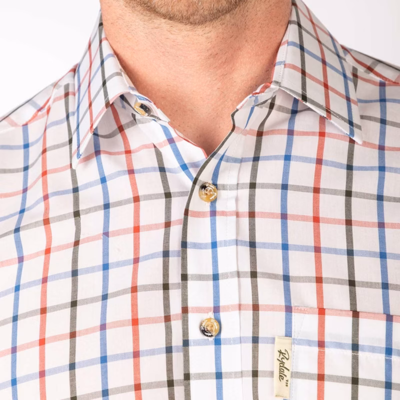 Rydale Men's Short Sleeved Check Shirt - Stamford Rydale Men's Short Sleeved Check Shirt - Stamford