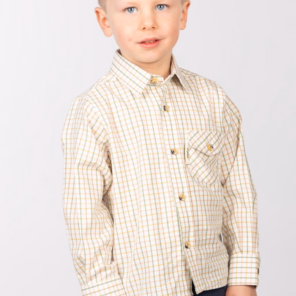 Rydale Boys Country Check Shirts - Tattersall