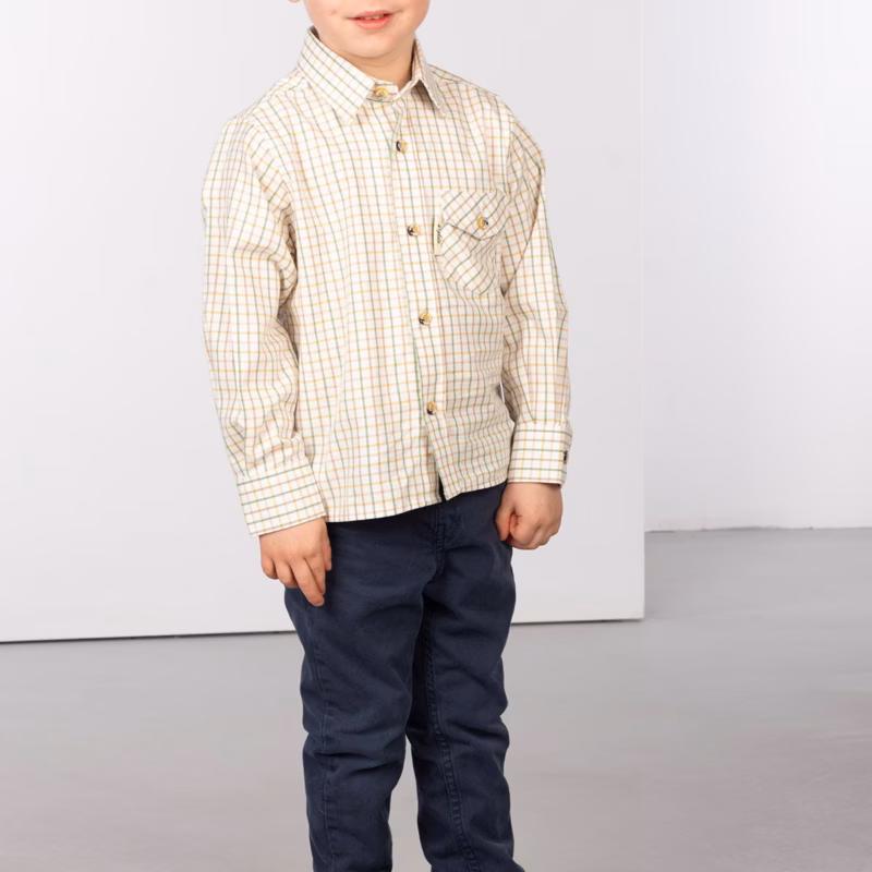 Rydale Boys Country Check Shirts - Tattersall Rydale Boys Country Check Shirts - Tattersall