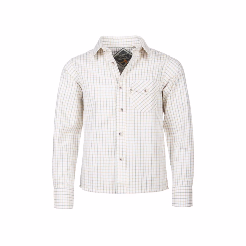 Rydale Boys Country Check Shirts - Tattersall Rydale Boys Country Check Shirts - Tattersall