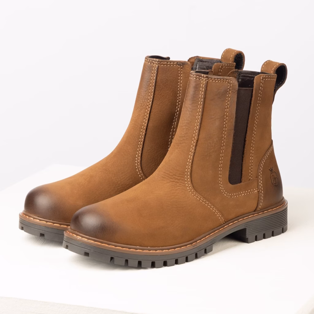 Rydale Ladies Pull On Leather Yard Boots - Kilburn III